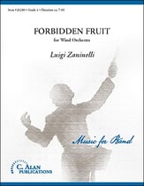 Forbidden Fruit Concert Band sheet music cover